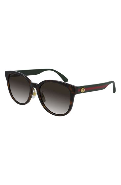 roung gucci glasses|56mm round sunglasses gucci.